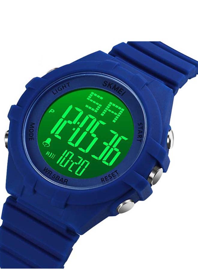 Men's 1715 Army Style Waterproof Silicone Band Men Sport Wristwatch - Image 2