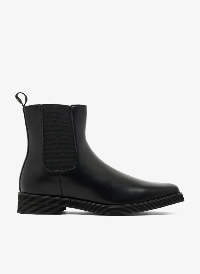 ELLA Block Heel Chelsea Boots