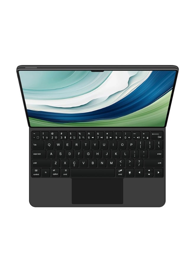 General Keyboard Case Compatible with Huawei MatePad Pro 13.2 Inch (2025),Intelligent Magnetic Levitation Touch Keyboard Case,Multi-View Bracket  - Image 2