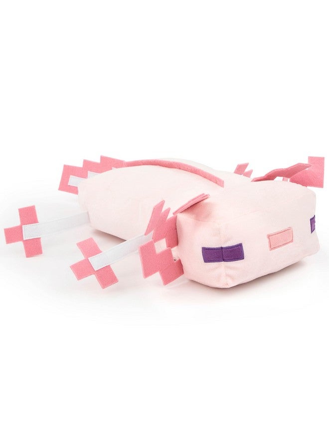Jay Franco Minecraft Axolotl Plush Pillow Buddy - Super Soft Character Pillow - Polyester Microfiber, 18 Inches - Image 2