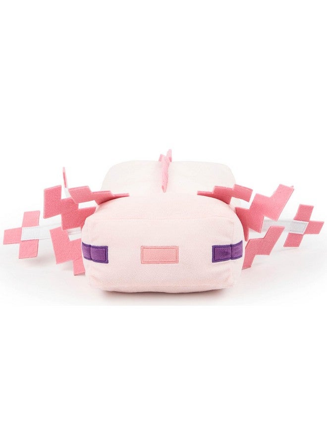Jay Franco Minecraft Axolotl Plush Pillow Buddy - Super Soft Character Pillow - Polyester Microfiber, 18 Inches - Image 1