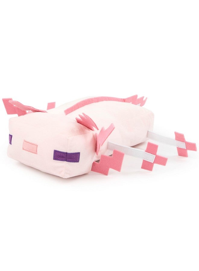 Jay Franco Minecraft Axolotl Plush Pillow Buddy - Super Soft Character Pillow - Polyester Microfiber, 18 Inches - Image 3