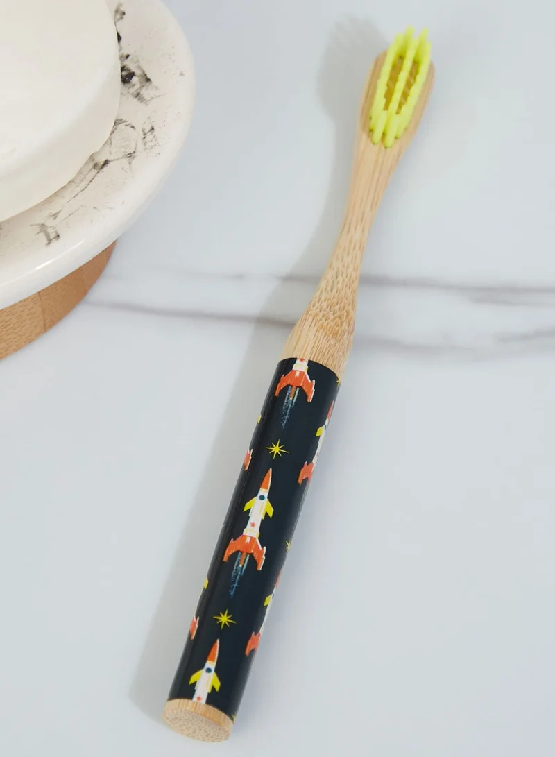 Rex London Children'S Space Age Bamboo Toothbrush