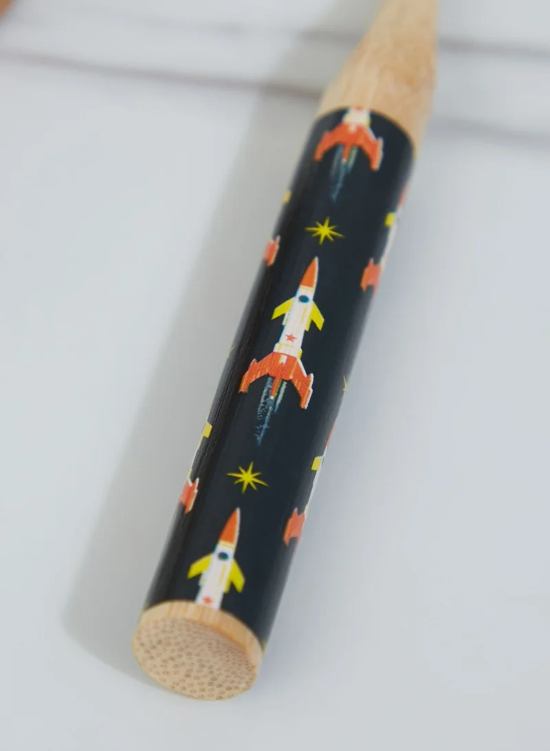 Rex London Children'S Space Age Bamboo Toothbrush