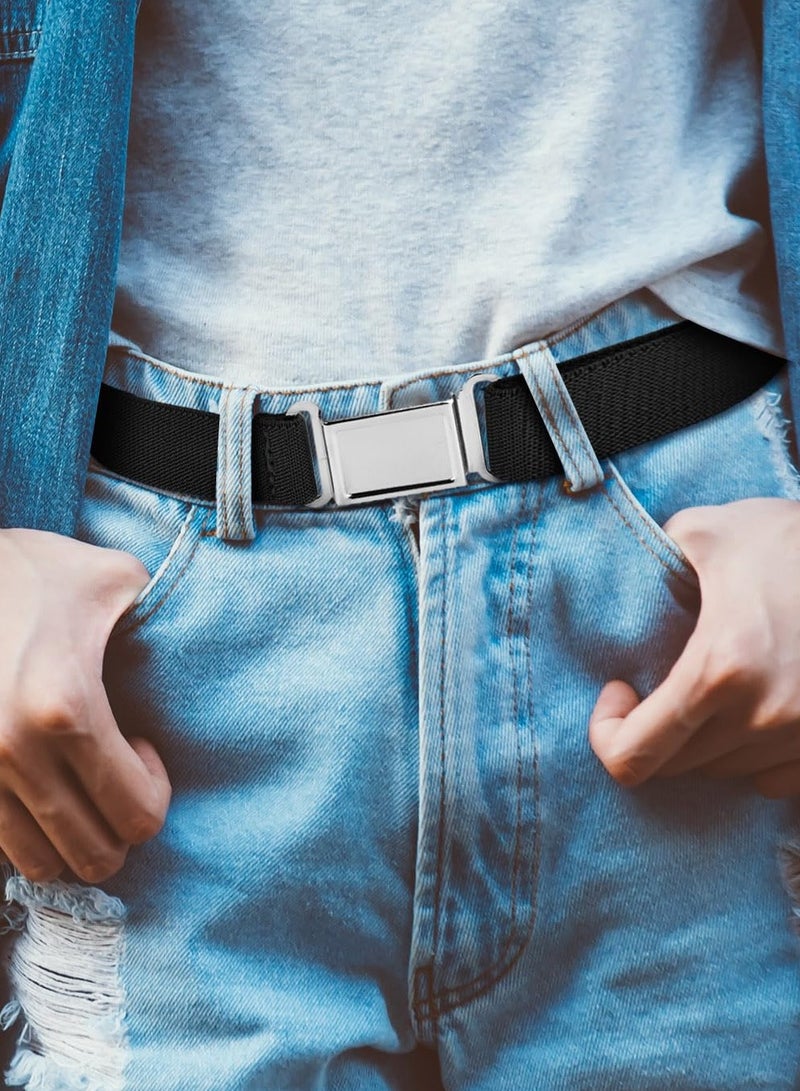 SUNSAR 2 Pack Kids Magnetic Fashion Belt Adjustable Elastic Beltor Boys Daily Use Girls - Image 4