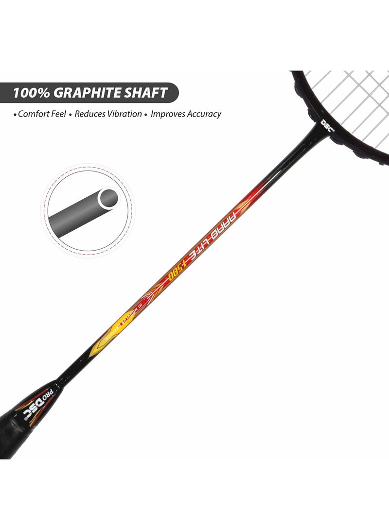 دي أس سي نانو لايت 1500 مضرب كرة الريشة | التحكم الدقيق | أداء قوي |  تصميم خفيف الوزن - Image 3