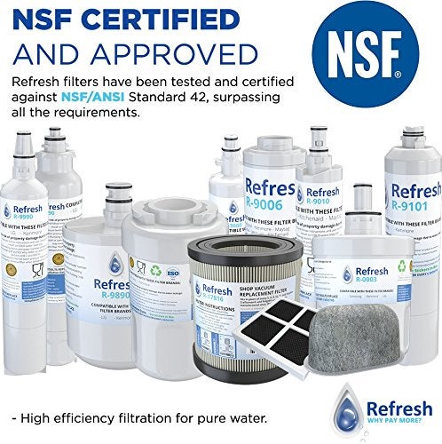 ريفريش استبدال التحديث لجهاز Samsung Aqua-Pure Plus Da29-00003G Da29-00003A Da2900002B Da2900003 Da2900003F Da290002 Hafcu1 Hafin2 وWaterdrop Wd-Da-29-00003G فلتر مياه الثلاجة (3 عبوات) - Image 5