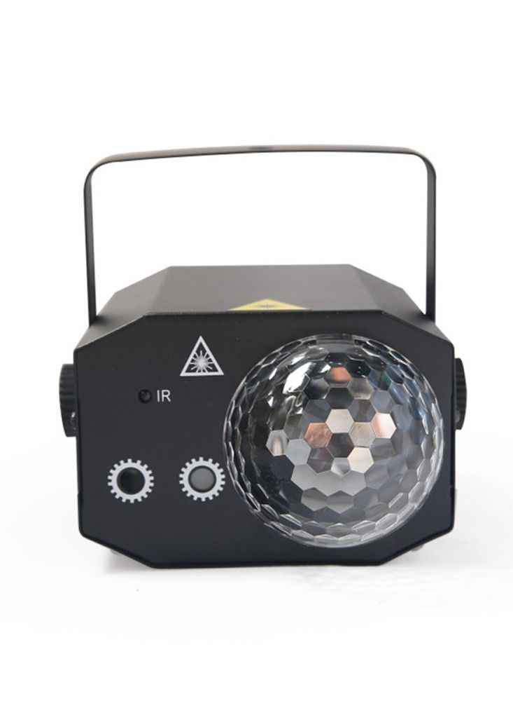 Crony 16 نمطًا من مصابيح الليزر السحرية LED RGB DJ Disco Projector مع جهاز تحكم عن بعد لإضاءة الحفلات الداخلية بالليزر - Image 3