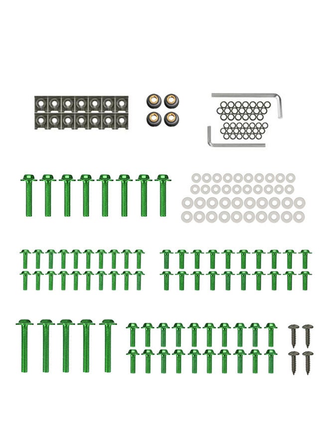 نيبمينينت طقم براغي ومسامير بهيكل معدني مكون من 177 قطعة - Image 1