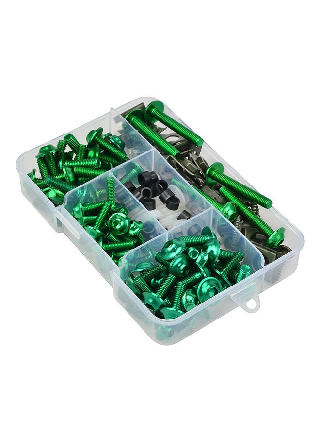 نيبمينينت طقم براغي ومسامير بهيكل معدني مكون من 177 قطعة - Image 2