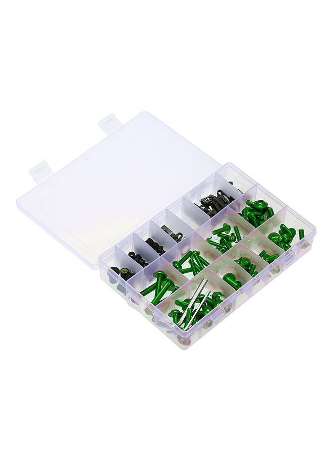 نيبمينينت طقم براغي ومسامير بهيكل معدني مكون من 177 قطعة - Image 3