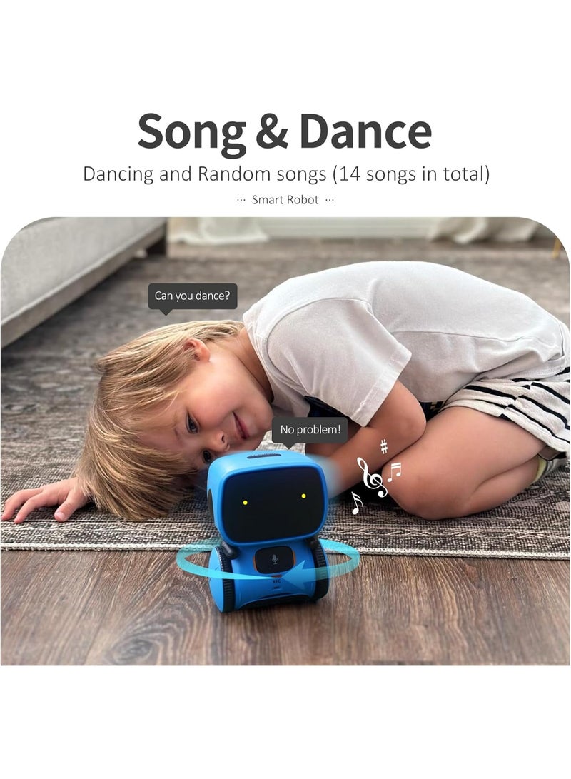 كيلا لعبة روبوت للأطفال، روبوتات ذكية تتحدث، هدية للأولاد والبنات من سن 3 سنوات فما فوق، شريك ومعلم ذكي، مع التحكم الصوتي ومستشعر اللمس، والغناء والرقص والتكرار - Image 5
