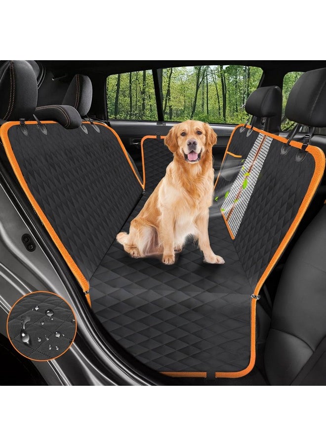 Victoper - Dog Car Seat Cover, 600D Heavy Durable Dog Seat Cover For Back Seat, 100% Waterproof Scratch Proof Nonslip Dog Hammock For Car With Side Flap, Pet Back Seat Covers For Cars Sedan Suv Trucks - Image 1