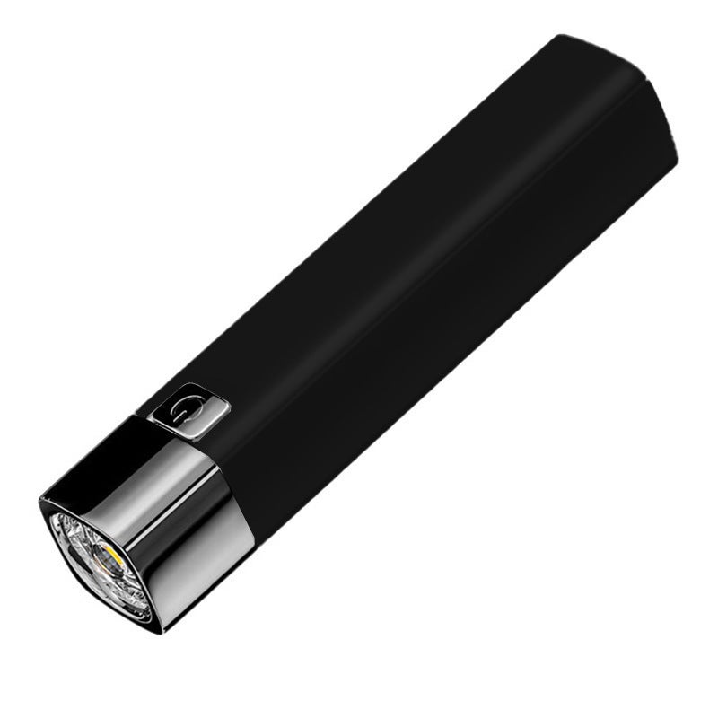 High-Power Mini Portable LED Flashlight for Outdoor Hiking, USB Rechargeable - Image 1