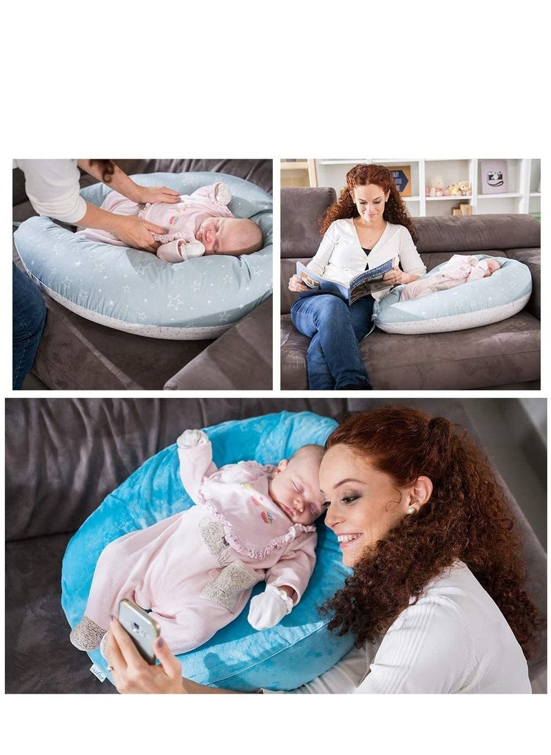 Nuvita - Nuvita - 12-In-1 Pregnancy & Nursing Pillow - Grey Star - Image 1
