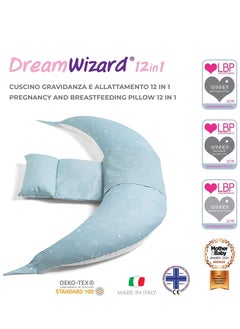 Nuvita - 12-In-1 Pregnancy & Nursing Pillow - Grey Star