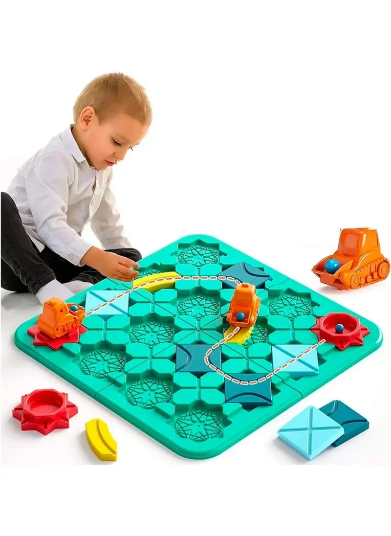NeUygun Code & Go Coding Toy, Stem, Logical Path Building Toy, Educational Toy, Creative Thinking, Mind and Intelligence Game