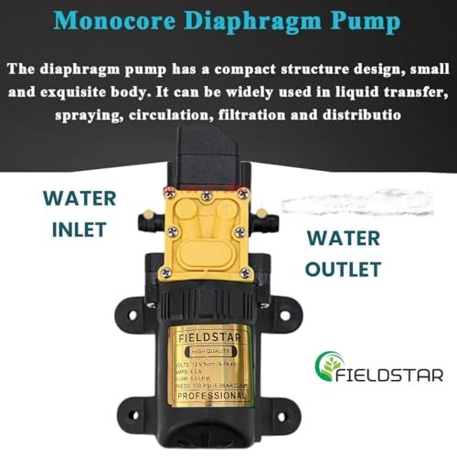 FIELDSTAR Heavy Duty Battery Sprayer Motor 12v - Image 2