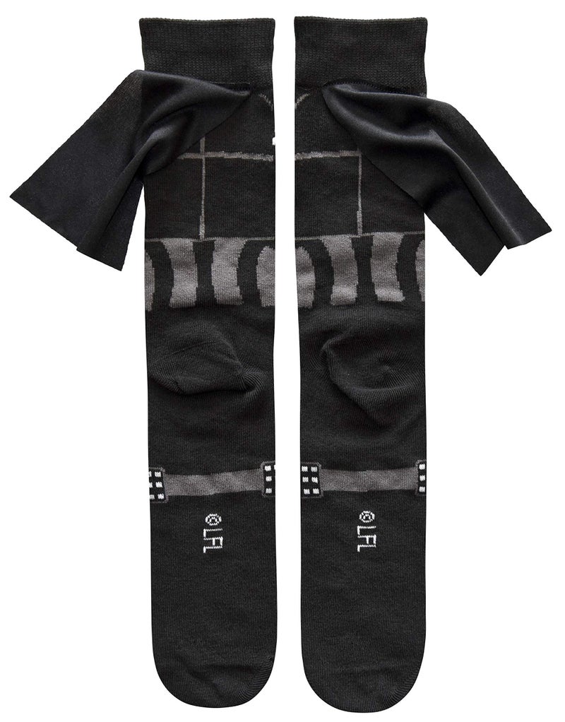 STAR WARS Darth Vader Caped Men's Crew Socks Shoe Size 6-12 - Image 2