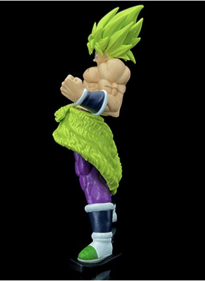 Dragon Ball - Dragon Ball Broli Action Figure, Super Saiyan Figure Toy, Anime Realistic Collectible Figure, High Quality Anime Action Figure Toy for Collection, Decoration, As Valuable Gift 23.5CM - Image 1