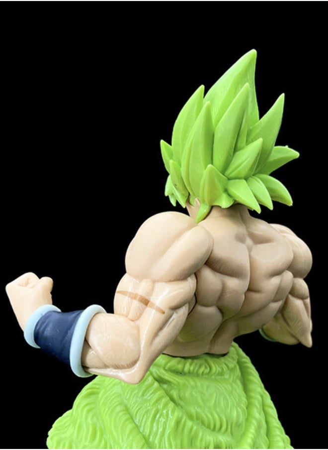 Dragon Ball - Dragon Ball Broli Action Figure, Super Saiyan Figure Toy, Anime Realistic Collectible Figure, High Quality Anime Action Figure Toy for Collection, Decoration, As Valuable Gift 23.5CM - Image 1