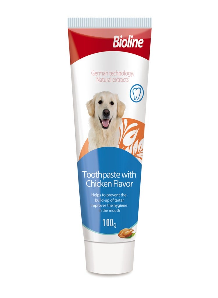 BIOLINE TOOTHPASTE WITH CHICKEN FLAVOR