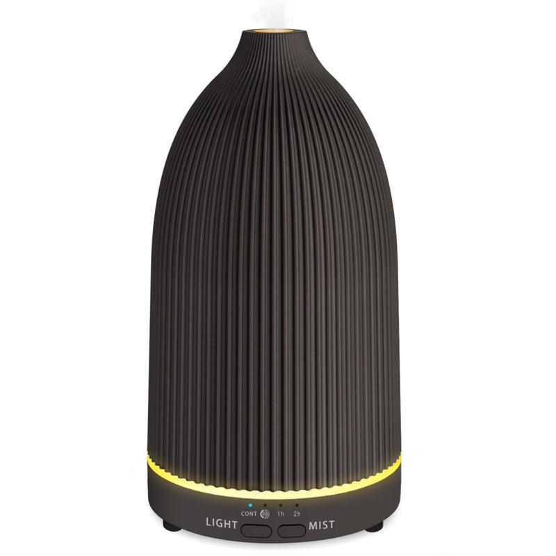 URPOWER 100ML Essential Oil Diffuser Ultrasonic Cool Mist Humidifier with 7 LED Lights, Timer & Auto-Off Quiet Aromatherapy Scent Diffuser for Home Bedroom Office Relaxation - Image 1