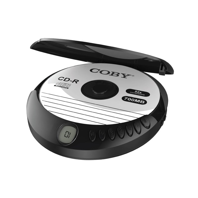 Coby CD Player Portable CD Player with Headphones, 60-Sec Anti-Skip Discman Compact Disc Portable CD Player for Car, Foldable Headset for Travel or Home Use - Image 3