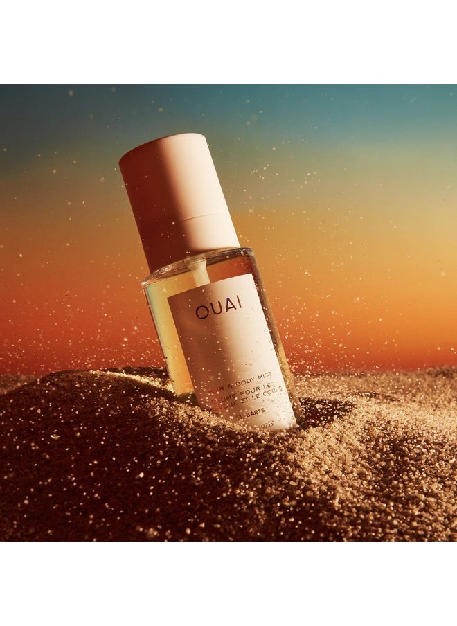 Ouai - St. Barts Hair And Body Mist - Tropical-Scented Hair Perfume And Body Spray - Notes Of Dragonfruit, Orange Blossom, Tuberose & Musk (3.3 Fl Oz) - Image 1