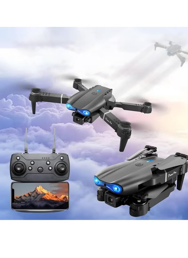 Generic - E99 Drone with Camera – Foldable RC Quadcopter for Beginners, Remote Control Drone Toys, Indoor & Outdoor Use, Affordable UAV, - Image 1