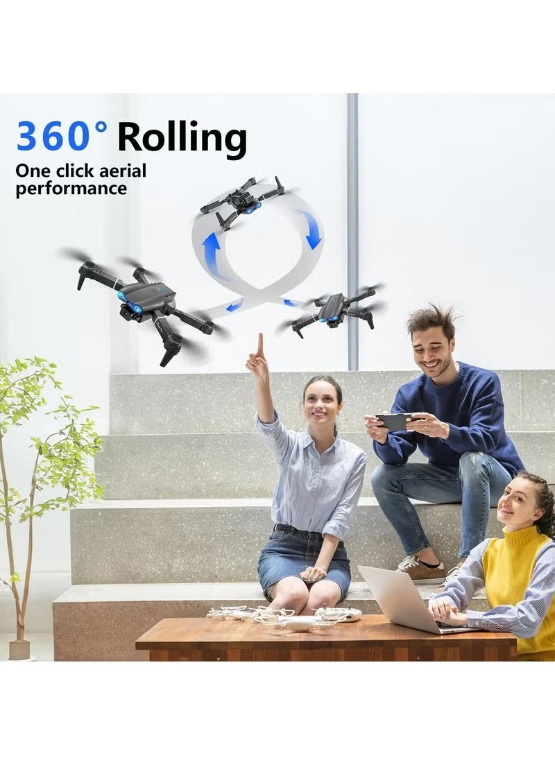 Generic - E99 Drone with Camera – Foldable RC Quadcopter for Beginners, Remote Control Drone Toys, Indoor & Outdoor Use, Affordable UAV, - Image 1