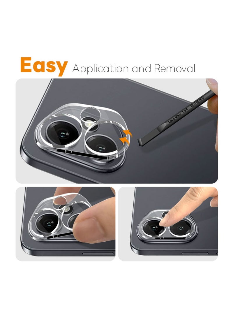 Wtech Honor 400 5G 2025 Premium Camera Lens Film Protector Shield (MLHICR) - Clear - Image 2