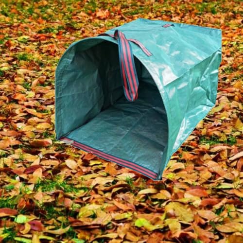 RISETEX 2-Pack Yard Waste Bags，Large Yard Dustpan-Type Garden Bag for Collecting Leaves，Reuseable Heavy Duty lawn and leaf bags，Garden Waste Container for Clean Up Outdoor Debris Leaves Grass Clippings - Image 4