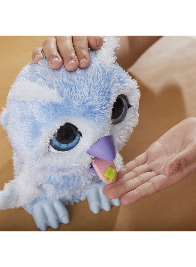 فور ريل لعبة البومة Lil' Wilds Owlen، حيوانات أليفة إلكترونية، مع أكثر من 35 صوتًا وردود فعل، ألعاب تفاعلية للفتيات والأولاد بعمر 4 سنوات وما فوق - Image 3