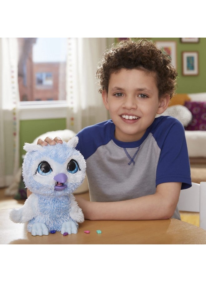 فور ريل لعبة البومة Lil' Wilds Owlen، حيوانات أليفة إلكترونية، مع أكثر من 35 صوتًا وردود فعل، ألعاب تفاعلية للفتيات والأولاد بعمر 4 سنوات وما فوق - Image 4