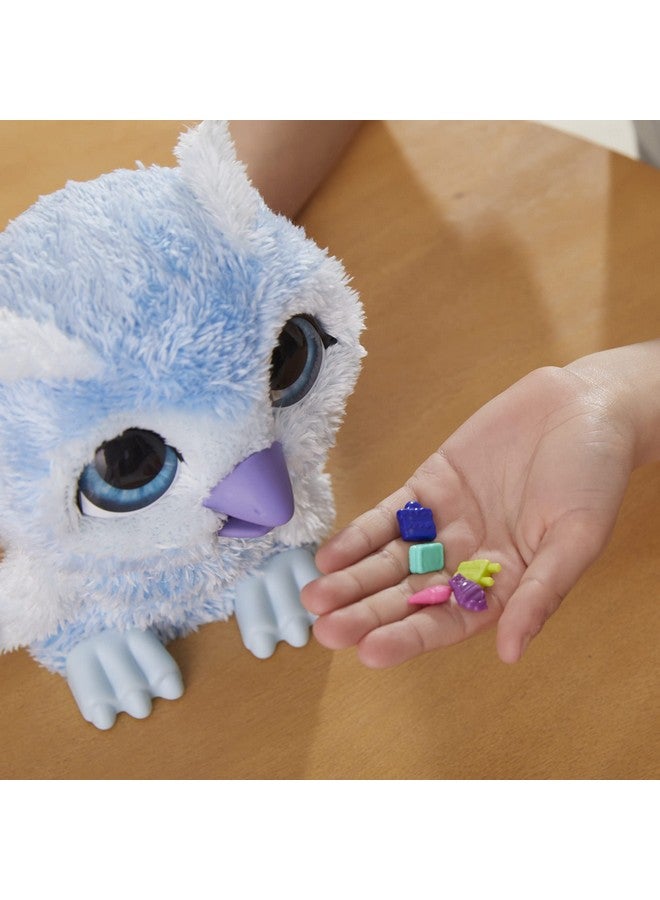 فور ريل لعبة البومة Lil' Wilds Owlen، حيوانات أليفة إلكترونية، مع أكثر من 35 صوتًا وردود فعل، ألعاب تفاعلية للفتيات والأولاد بعمر 4 سنوات وما فوق - Image 5
