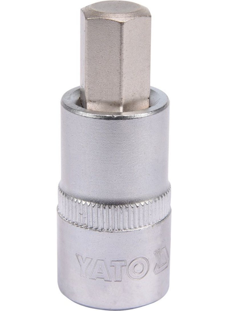 YATO Socket Bit 1/2" Hex 12mm L=50mm YT-04386