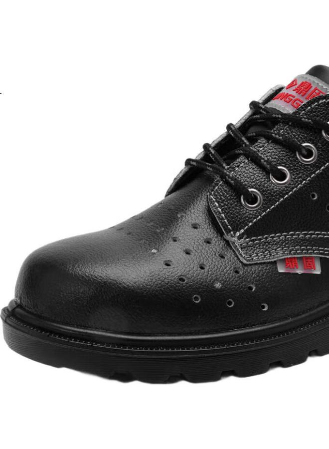 Dinggu Men'S Safety Shoes With Steel Toe Cap And Steel Midsole, Anti-Smashing And Puncture-Proof, Solid Bottom, Model 1123Heik37 - Image 3