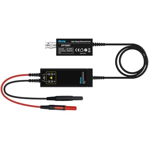 SainSmart Micsig 700V 100MHz High Voltage Differential Probe kit 3.5ns Rise Time 10X/100X Attenuation Rate Oscilloscope Probe Kit Accessory DP10007 - Image 2