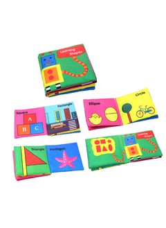 واي آند دي حزمة من 9 كتب قماشية زاهية الألوان غير سامة  - Image 4