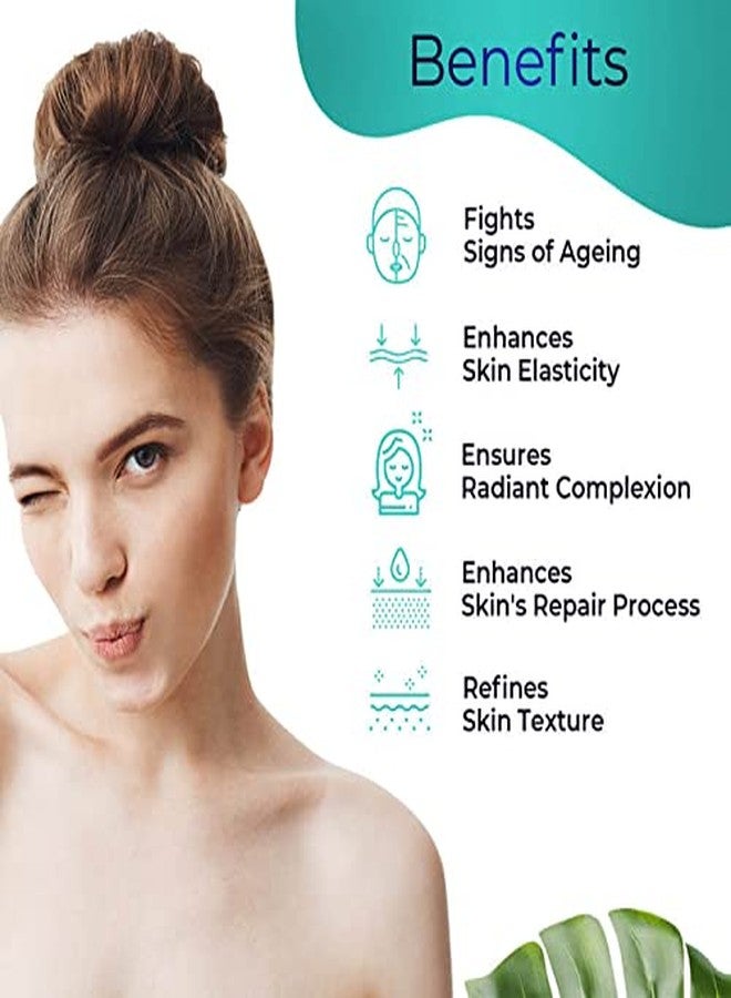 Luster Night Cream Revitalizing & Regenerist Intensive Made With Natural Vitamin - C | Night Cream For Women & Men | Overnight Repair | 100% Organic Acne-Prone Treatment - (Pack of 2-60ml each) - Image 3