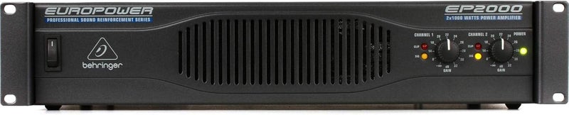 behringer Behringer EP2000 Europower 2000W Stereo Power Amplifier - Image 1
