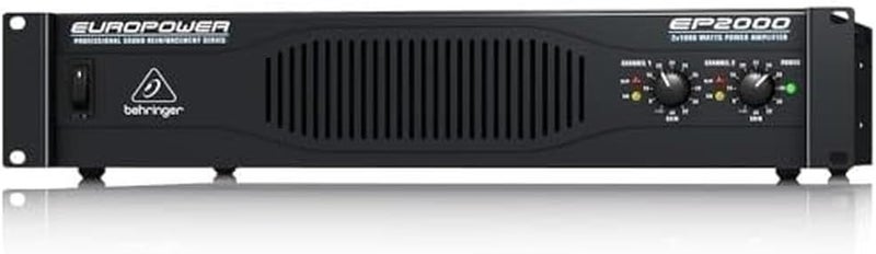 behringer Behringer EP2000 Europower 2000W Stereo Power Amplifier - Image 3