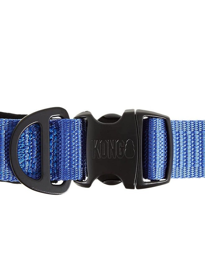 كونج حبل تحكم سريع وسهل الاستخدام من KONG Comfort Ultra Durable Traffic Padded Handle Hands Free Quick Control بطول 6 أقدام (أزرق) - Image 4