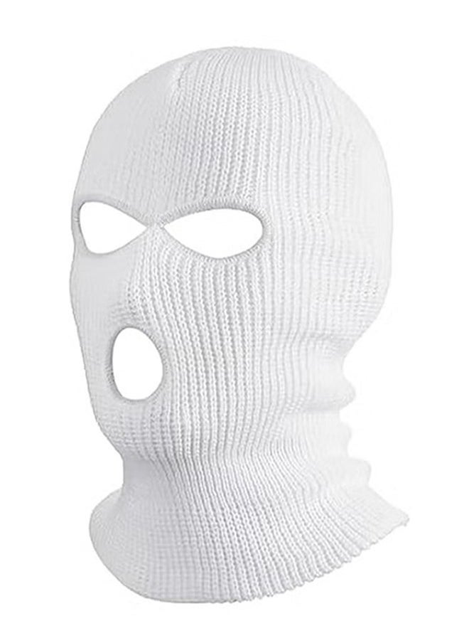HY 3-Hole Full Face Mask Cover for Men Women Ski Mask Winter Balaclava Cap Knitted Face Cover for Winter Outdoor Sports  - Image 1
