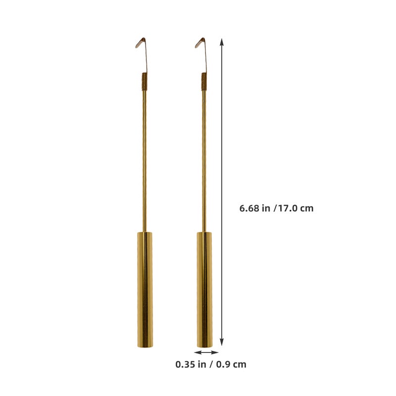 4 pcs Wall Clock Pendulum Replacement Clock Metal Pendulum Dormitory Decorations Bedroom Clock Decoration Clock Supplies Replacement Clock Pendulum Decorative Wall Clock Pendulum - Image 2