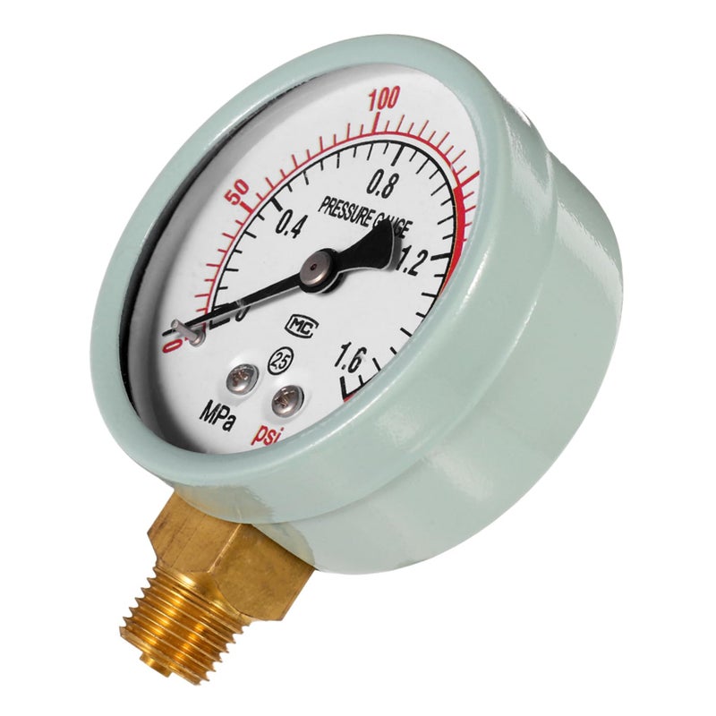 Adjustable Scuba Tank Pressure Gauge Stainless Steel Fittings for Air Compressors Diving Equipment - Image 2