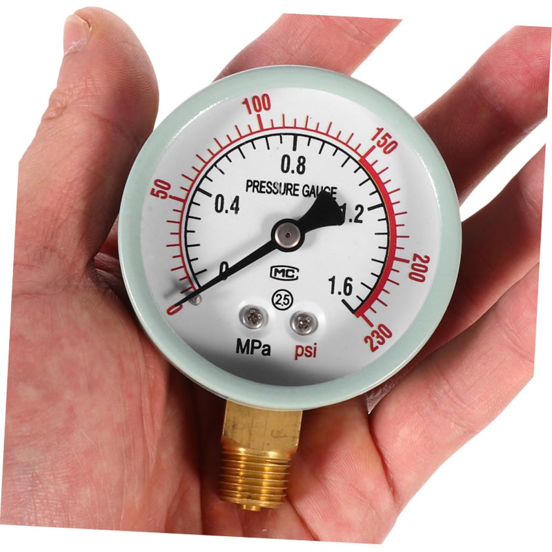 Adjustable Scuba Tank Pressure Gauge Stainless Steel Fittings for Air Compressors Diving Equipment - Image 5