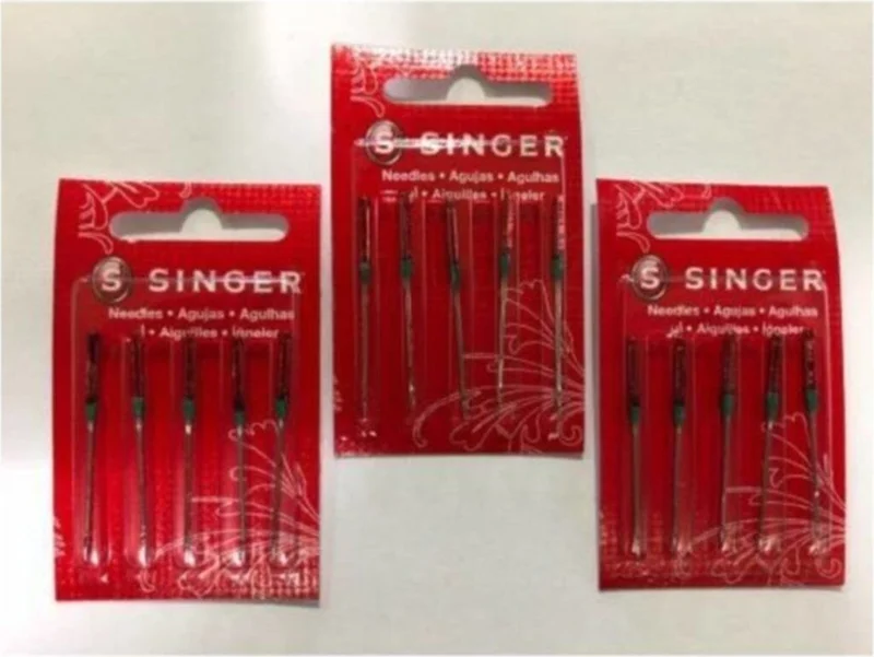 سينجر 3 Pack Number 9 Sewing Machine Needle (Combed, Jersey)
