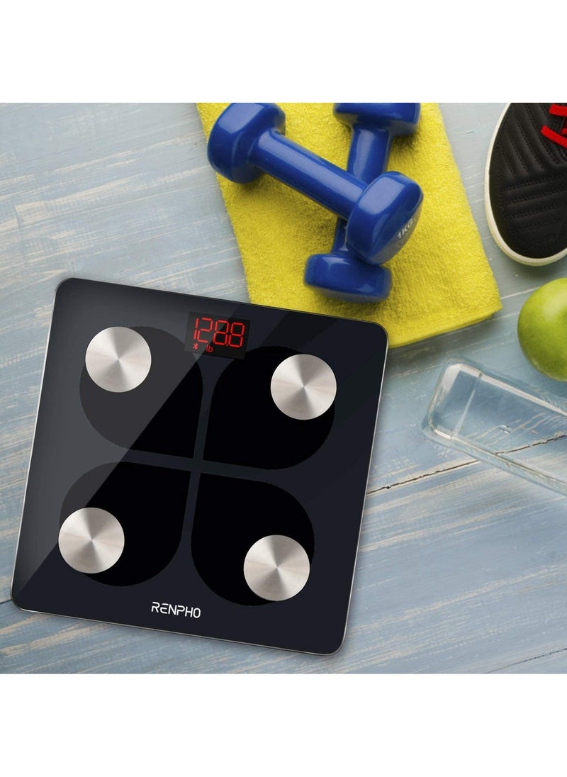 RENPHO USB Rechargeable Digital Bluetooth Weight Scale 396lbs